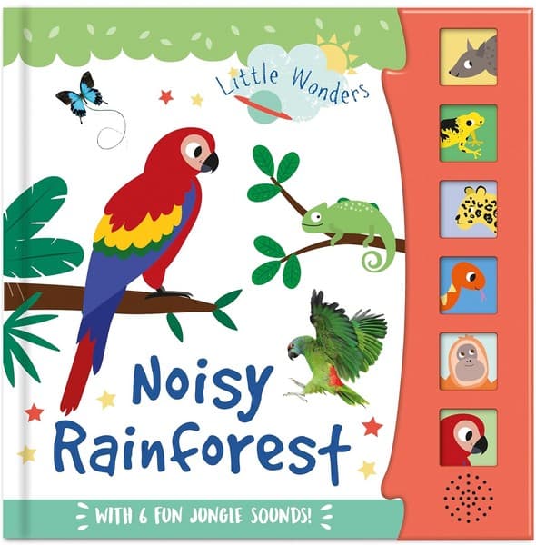 little wonders sound book – noisy rainforest — تصویر ۵