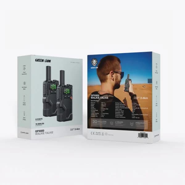 بیسیم واکی تاکی گرین لاین Green Lion GPX600 Walkie Talkie — تصویر ۵