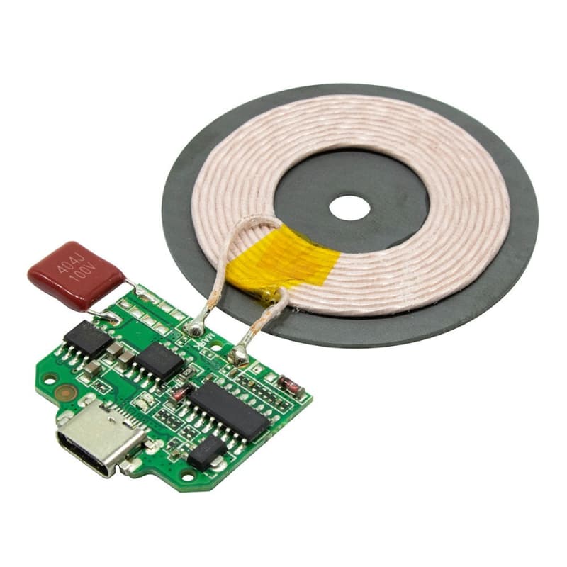 ماژول شارژ وایرلس 15W با ورودی Type-C — تصویر ۲
