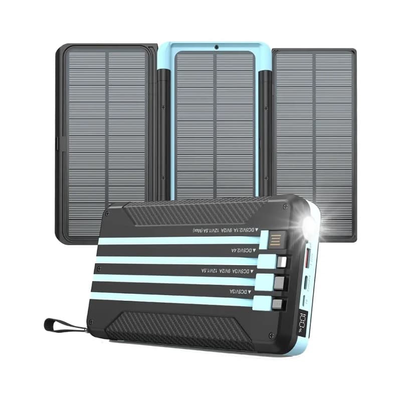 پاوربانک خورشیدی Powerology مدل PP070 ظرفیت 16000mAh — تصویر ۵