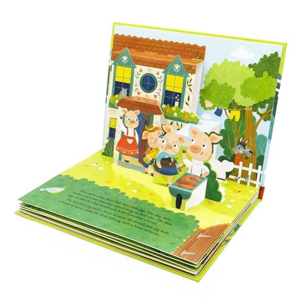 The three little pigs pop up book — تصویر ۵