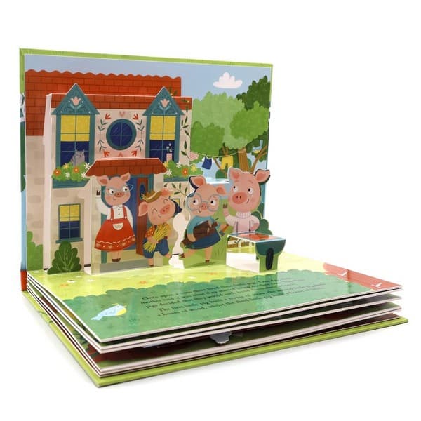 The three little pigs pop up book — تصویر ۳