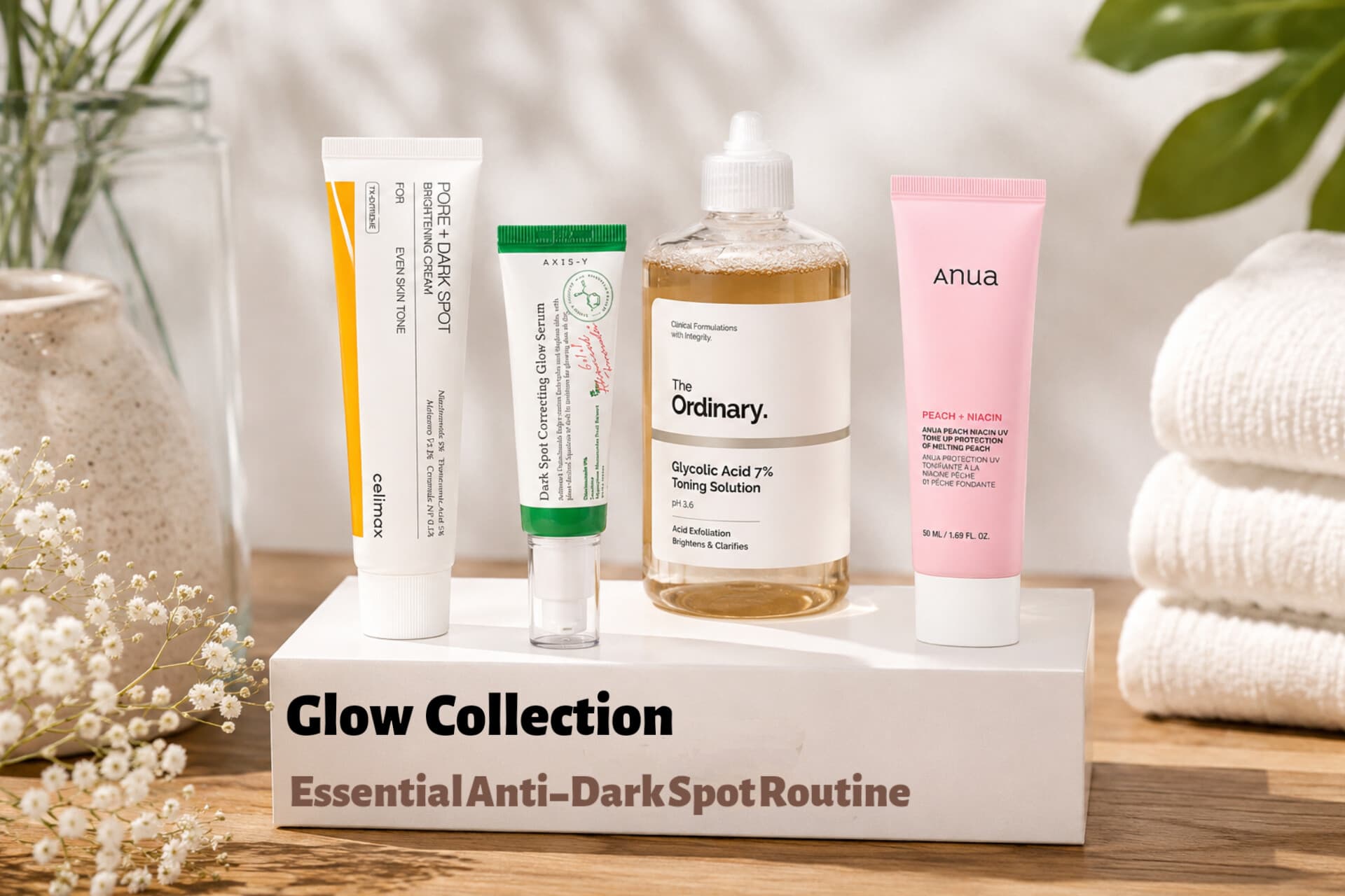 پک روتین کامل ضد لک و روشنکننده پوست Glow Collection / اقساطی
