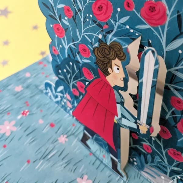 Sleeping beauty pop up book whith sound — تصویر ۶