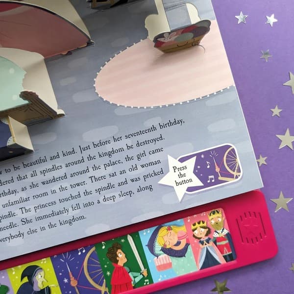 Sleeping beauty pop up book whith sound — تصویر ۲