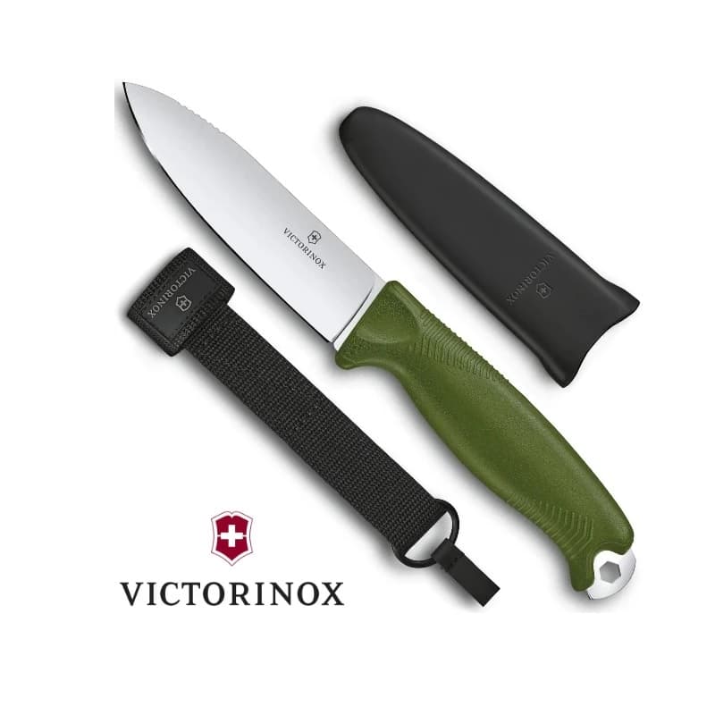 چاقو Victorinox مدل Venture Olive کد 3.0902.4 — تصویر ۲