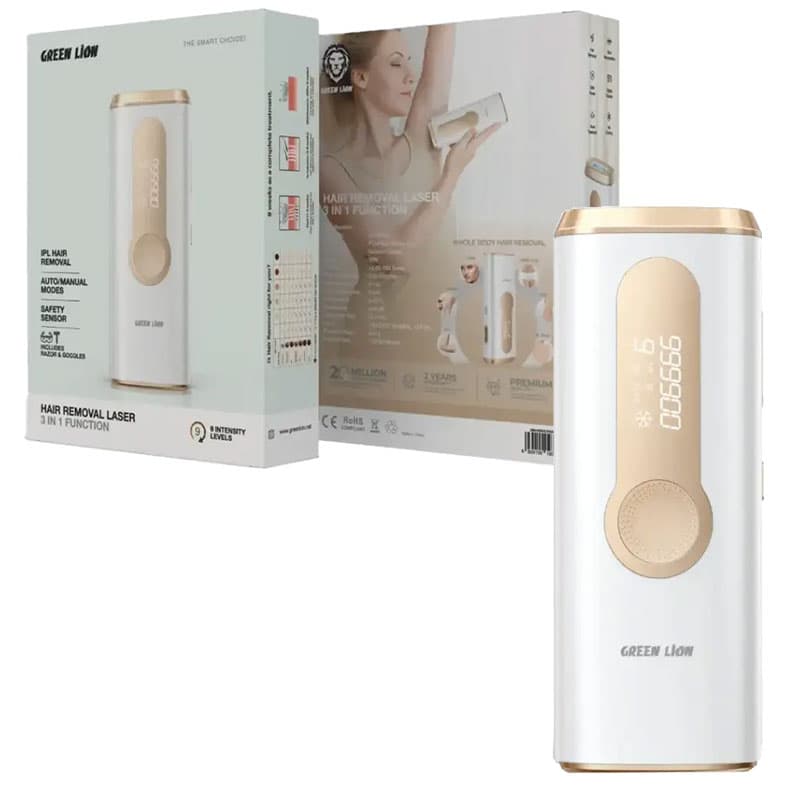 دستگاه لیزر موبر Green Lion Hair Removal Laser 3 IN 1 Function