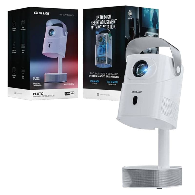 ویدیو پروژکتور قابل حمل پلوتو گرین لاین Green Lion Pluto 4K Portable Projector — تصویر ۶