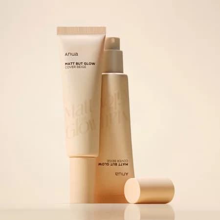 ضد آفتاب رنگی مات کننده آنوا Anua مدل MATT BUT GLOW حجم 50 میل
