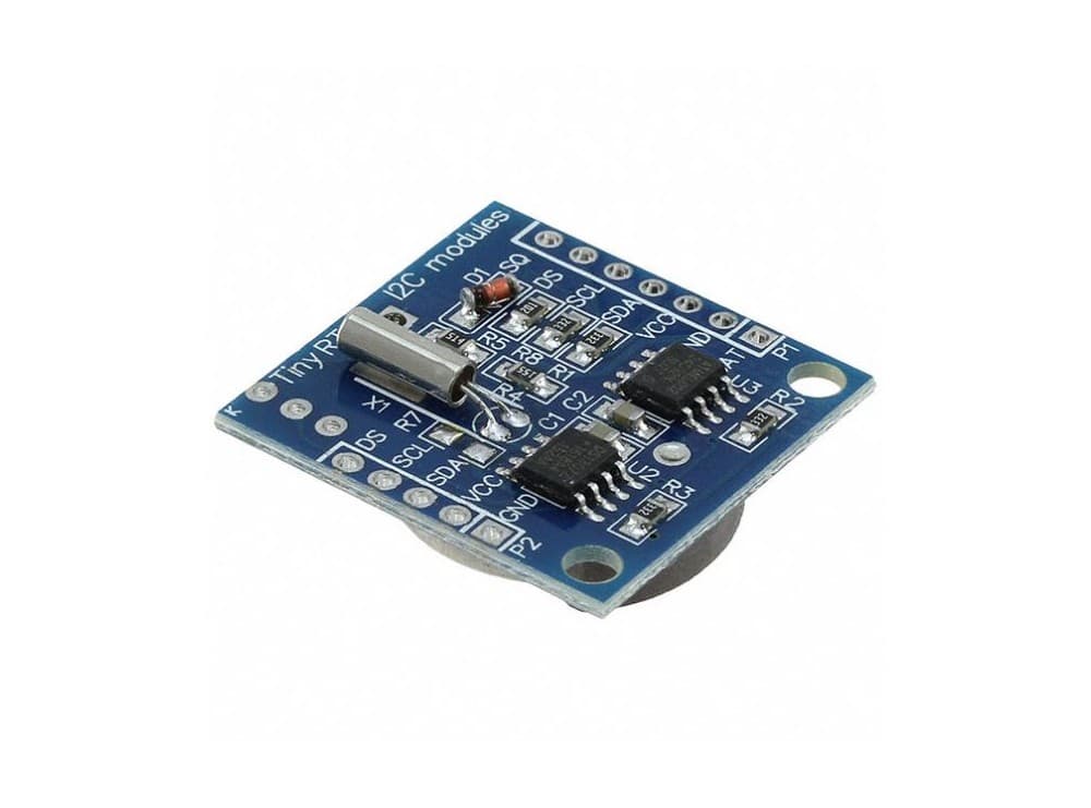 ماژول RTC HW-111 DS1307Z | ماژول ساعت و تاریخ با باتری بکاپ و رابط I2C