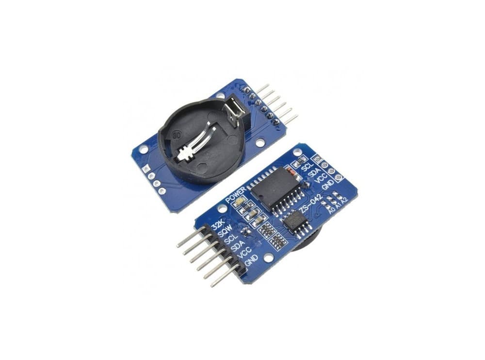 ماژول ساعت RTC HW-084 DS3231M | ماژول ساعت دقیق با باتری بکاپ و رابط I2C — تصویر ۲