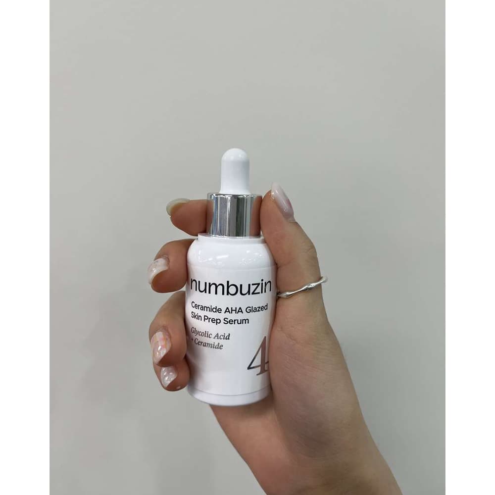 سرم سرامید لایه بردار و آبرسان شماره 4 نامبوزین / Numbuzin No.4 Ceramide AHA Glazed Skin Prep Serum — تصویر ۴