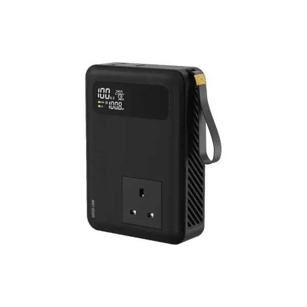 پاور بانک سوپر فست 30000mAh صفحه نمایش دار PD 100W خروجی AC گرین لاین Green lion power Vault 270w — تصویر ۱۰
