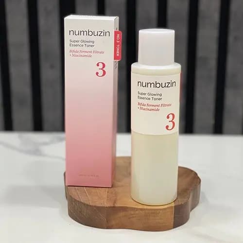 تونر اسنس روشن کننده نامبوزین شماره 3 | NUMBUZIN No.3 Super Glowing Essence Toner
