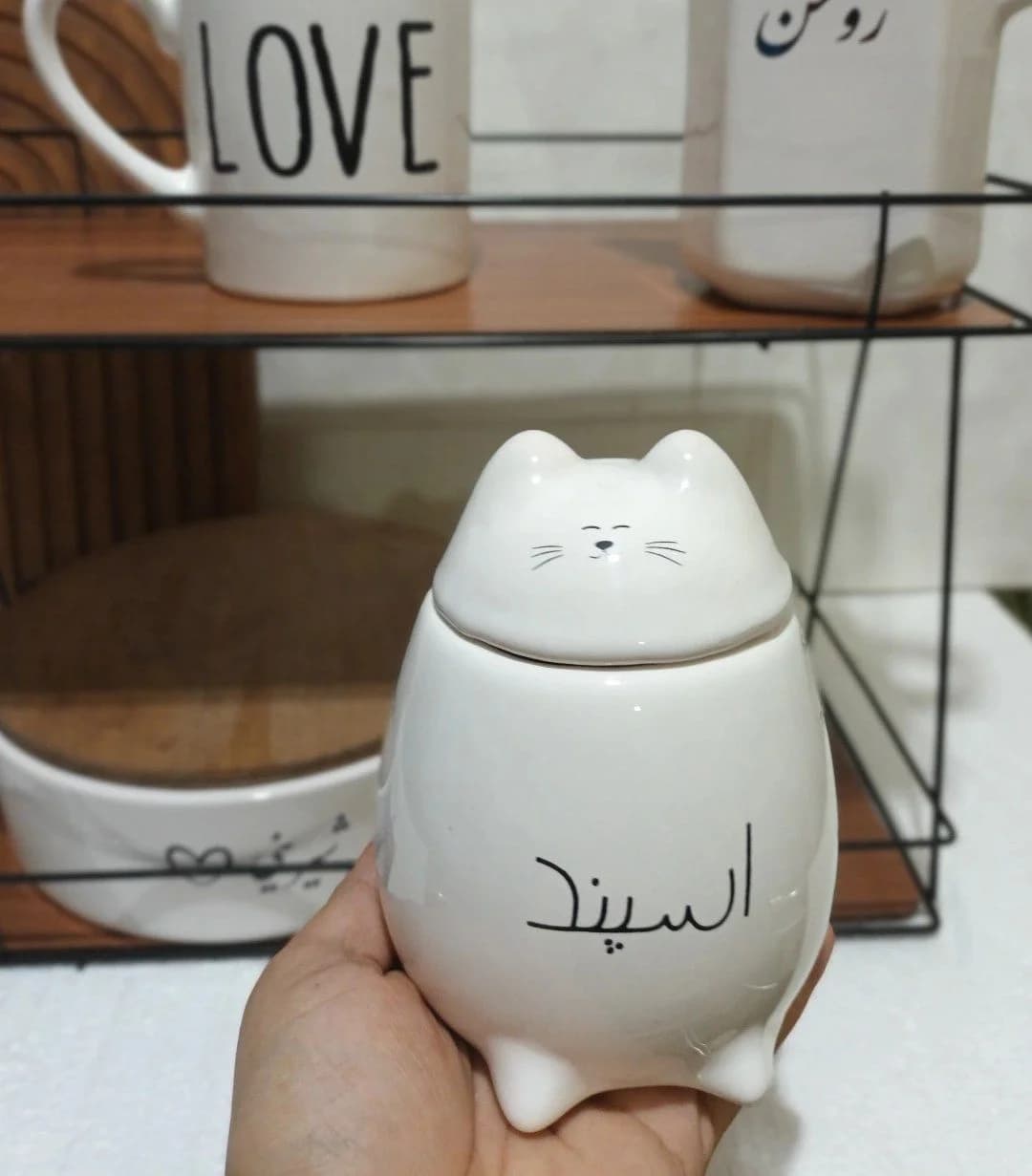 بانک سرامیکی گربه
