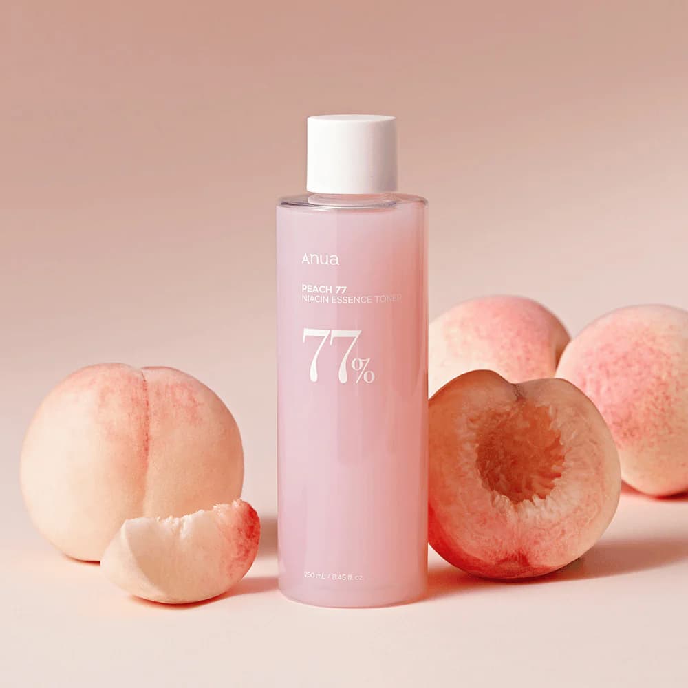تونر اسنس هلو و نیاسینامید 77 آنوا / Anua peach toner