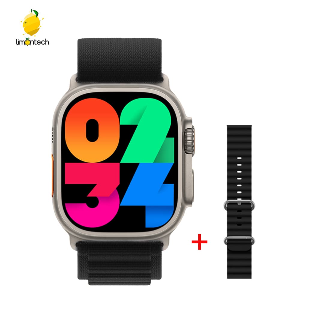 ساعت هوشمند HW9 ULTRA MAX صفحه نمایش AMOLED و قطب نما — تصویر ۹