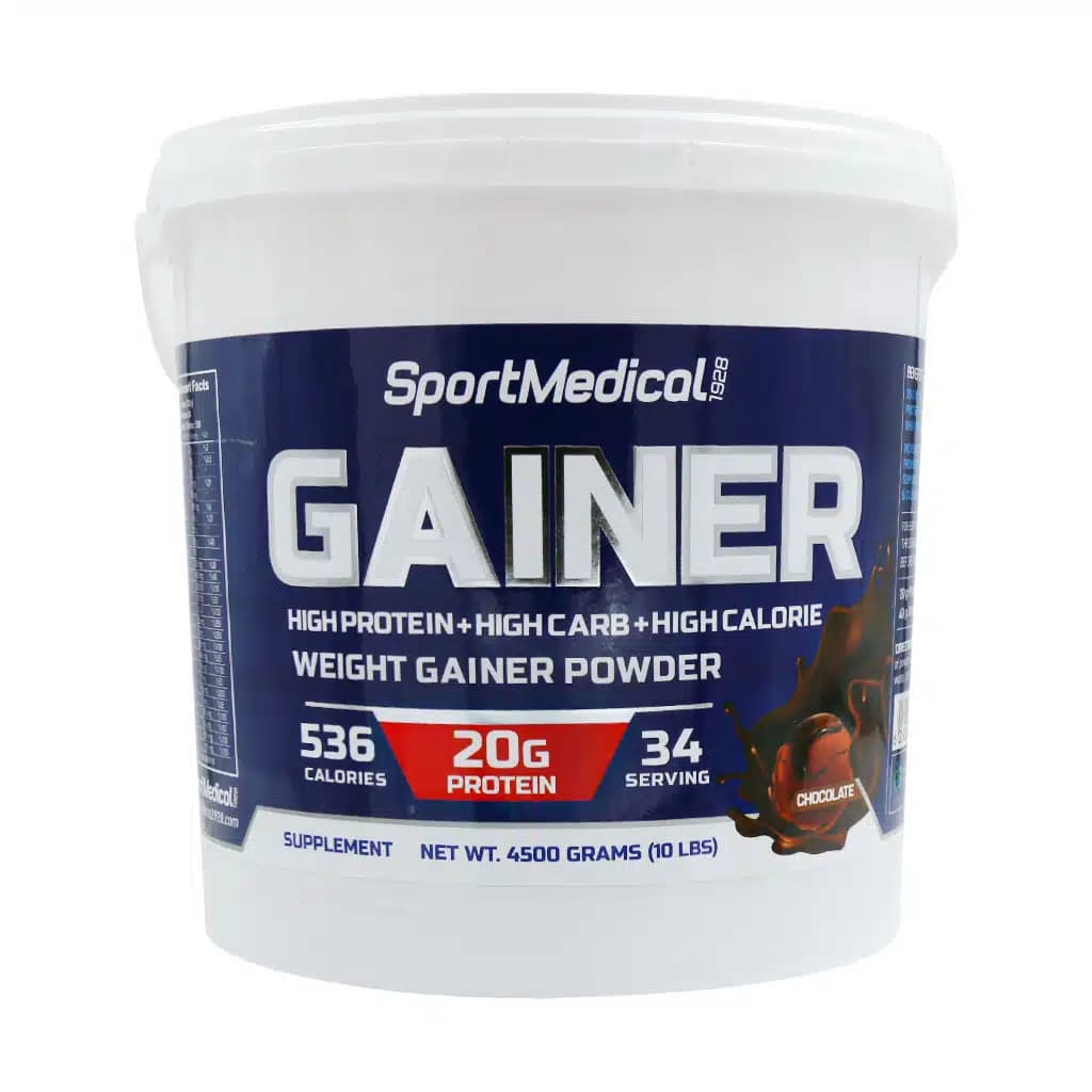 پودر گینر اسپرت مدیکال 4500 گرم Sport Medical Gainer Powder 4500 g — تصویر ۲