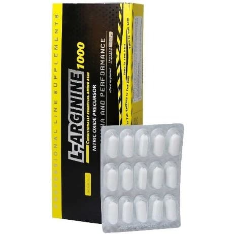 قرص ال آرژنین 1000 میلی گرمی بلیستر 120 عددی ژن استار Genestar L-Arginine ۱۰۰۰ mg — تصویر ۲