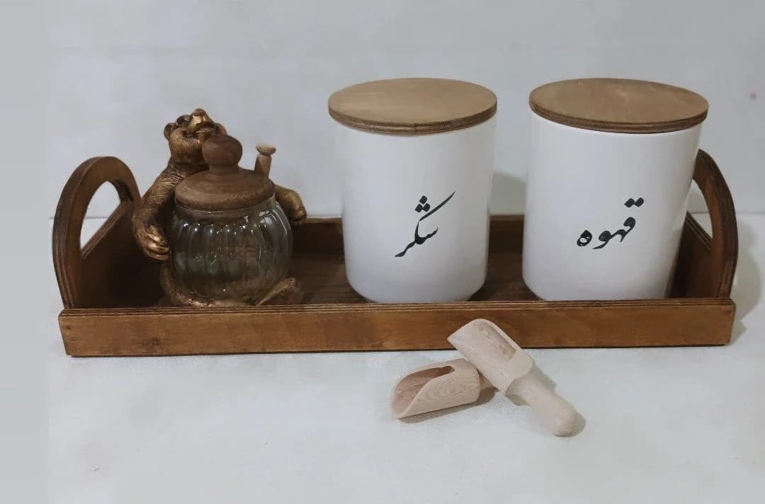 بانکه سرامیکی چای و شکر — تصویر ۶
