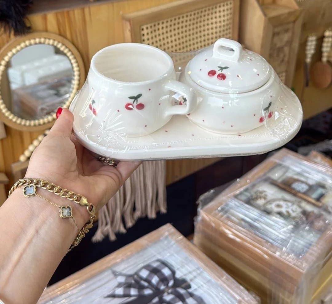 سرویس چای خوری آلبالو — تصویر ۲