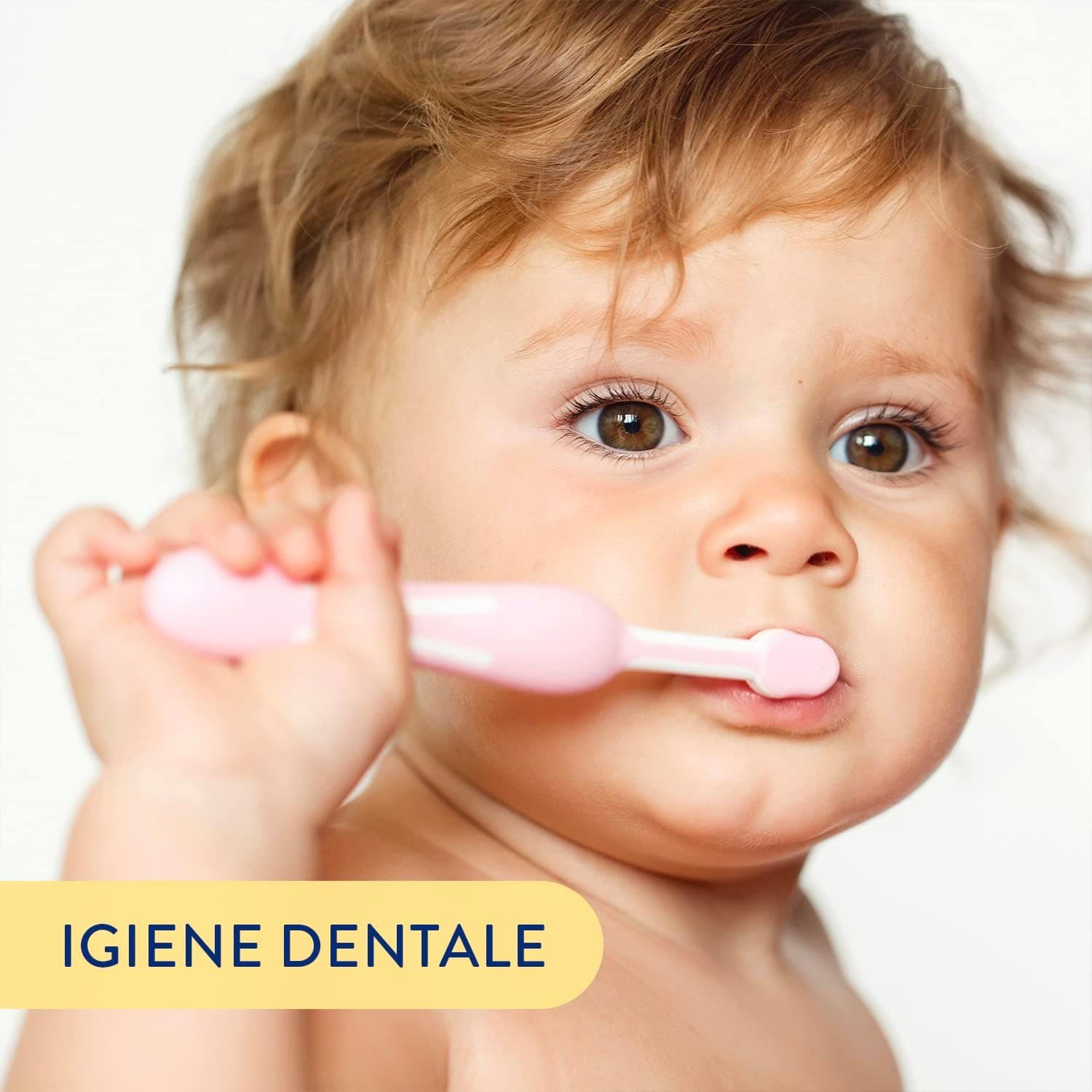 خمیردندان کودک بیبیکوکول Babycoccole با طعم طبیعی موز مناسب 0 تا 6 سال حاوی فلوراید، کلسیم و ویتامینها حجم 75 میل — تصویر ۹
