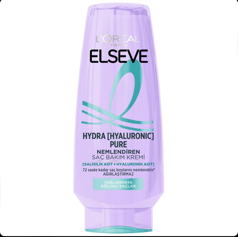 نرم کننده آبرسان مو لورال LOREAL Elseve Hydra Hyaluronic حاوی هیالورونیک اسید حجم 250 میل — تصویر ۳