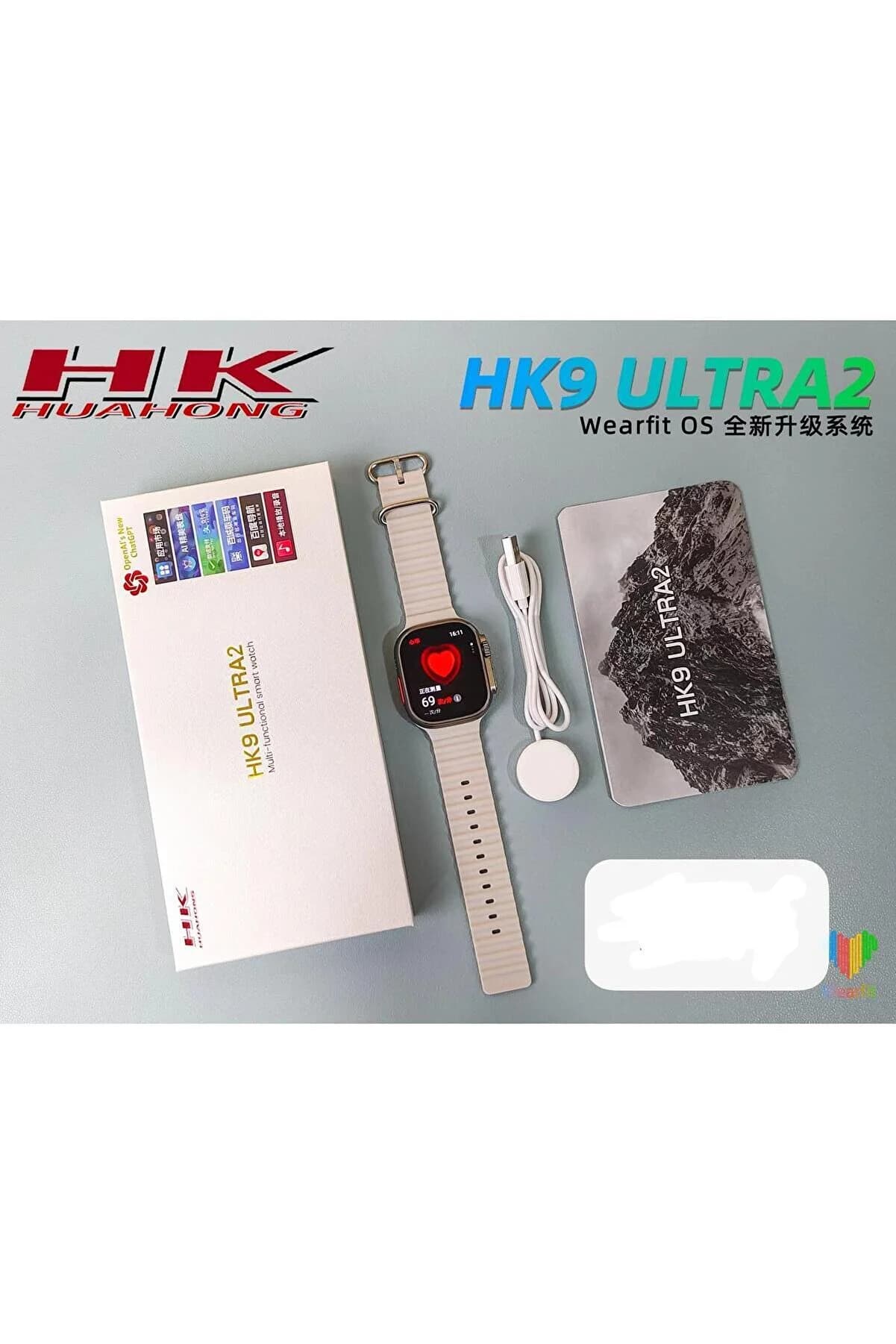 ساعت هوشمند Hk9 ultra2 + دو بند — تصویر ۹