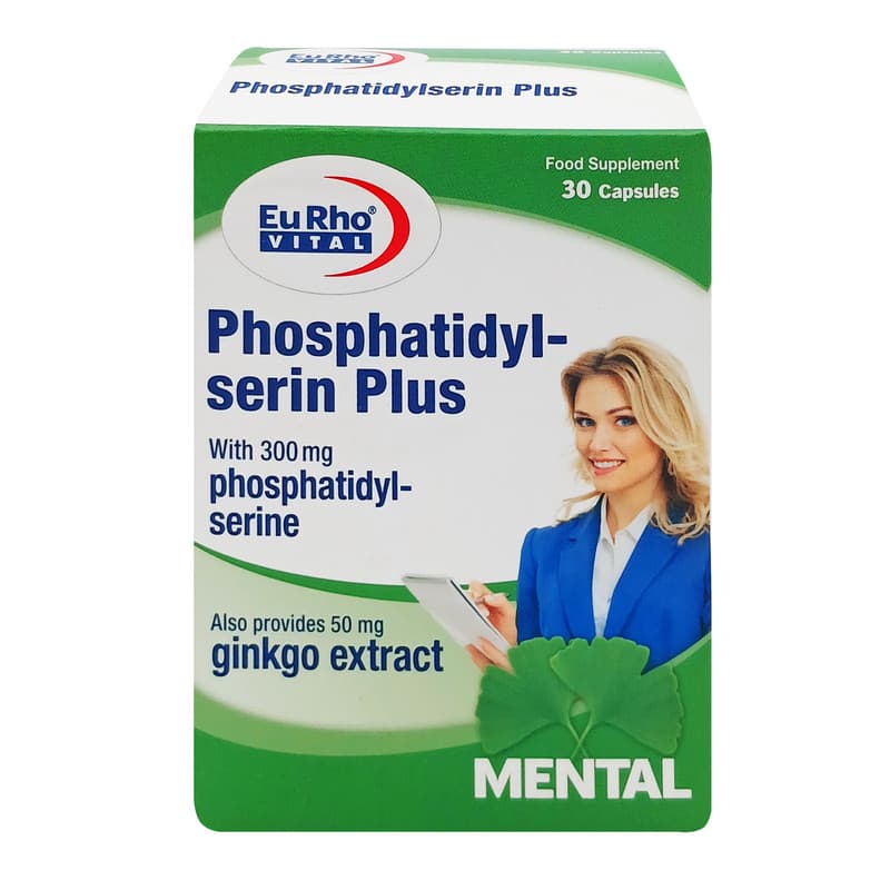 کپسول فسفاتیدیل سرین پلاس یوروویتال 30 عدد Eurho Vital Phosphatidyl Serin Plus 30 Caps — تصویر ۲