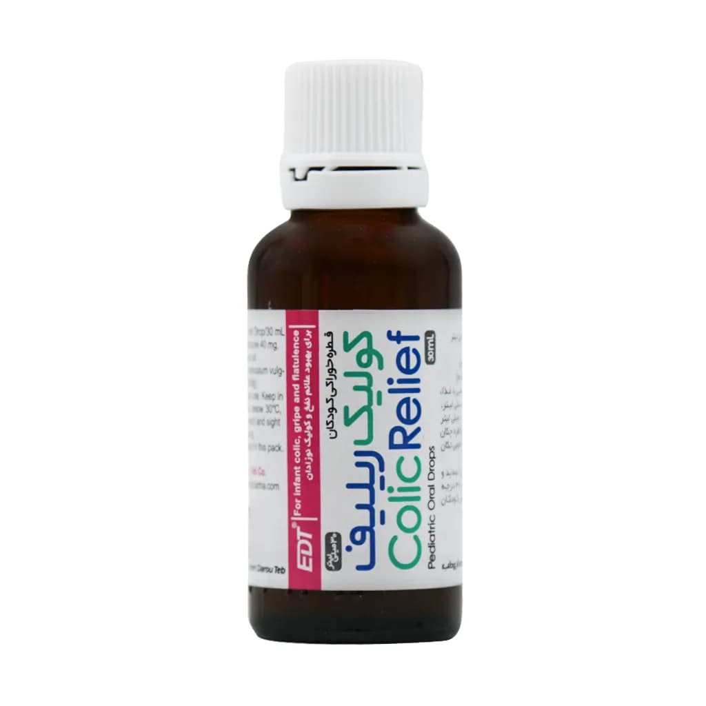 قطره کولیک ریلیف ایده دارو طب 30 میلی لیتر Eadeh Darou Teb Colic Relief Oral Drops 30 ml