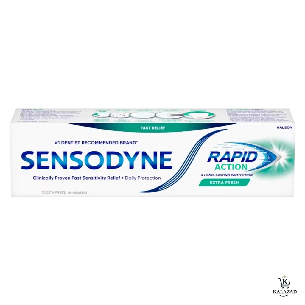 خمیر دندان ضد حساسیت و ترمیم‌کننده سنسوداین Sensodyne Repair & Protect Extra Fresh حجم 75 میل — تصویر ۳