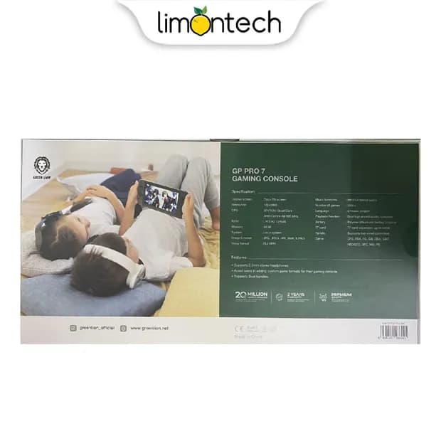 کنسول بازی دستی گرین لاین مدل Green Lion GP PRO 7 — تصویر ۶