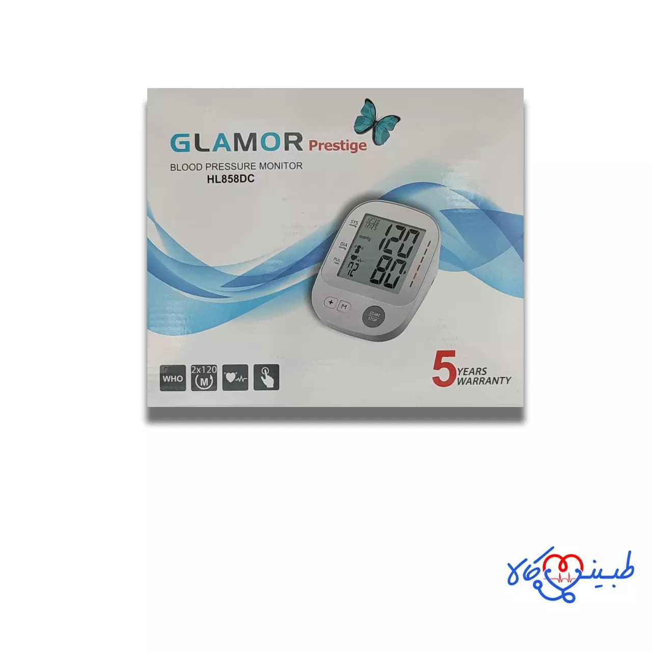 فشارسنج گلامور مدل HL858DC — تصویر ۴