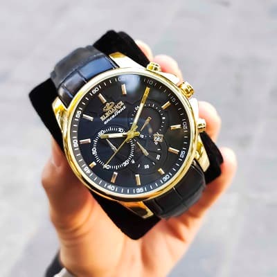 ساعت الگاانس مردانه چرم — تصویر ۷