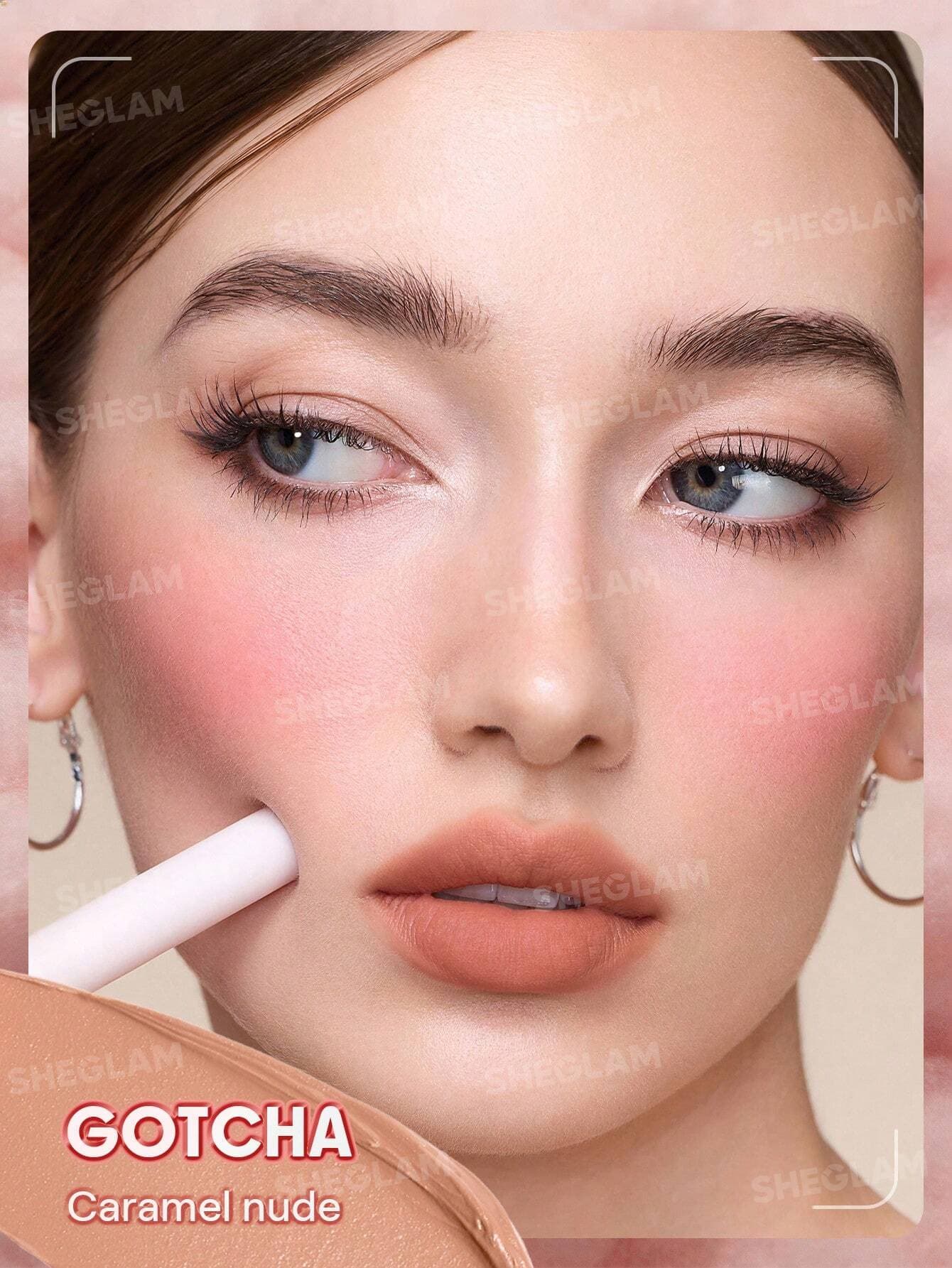 رژ لب مایع مات محوکننده مارشمالو پاف شیگلم Sheglam شماره 002 رنگ Gotcha — تصویر ۱۰