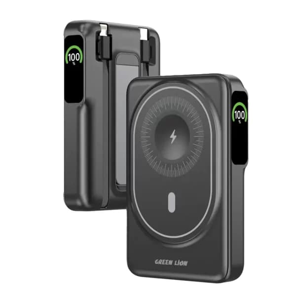 پاوربانک 10000 میلی آمپر مگ ویژن گرین Green Mag-Vision 10000mAh Power Bank — تصویر ۹