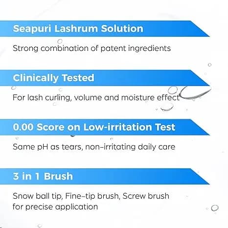سرم تقویت مژه سی پوری Seapuri – Lashrum — تصویر ۵