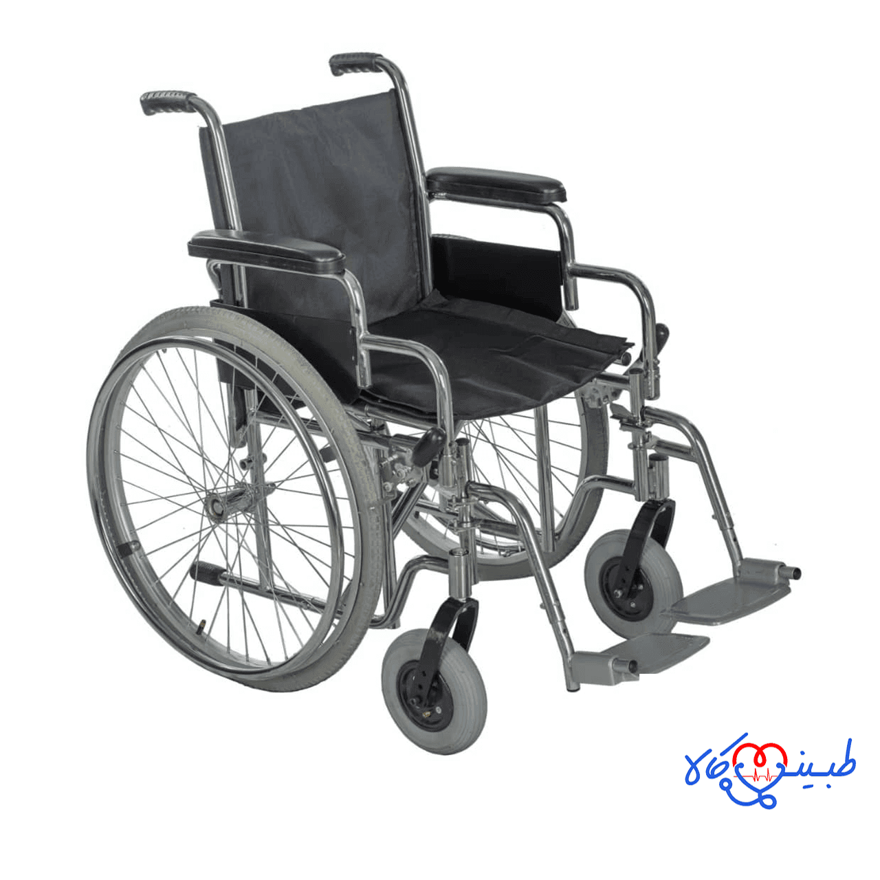 ویلچر 718 ارتوپدی عقب بادی ایران بهکار