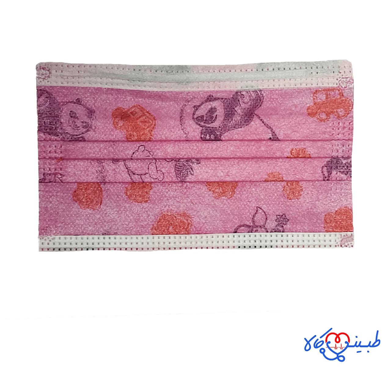 ماسک سه لایه کودک رحلی بسته 50 عددی — تصویر ۵