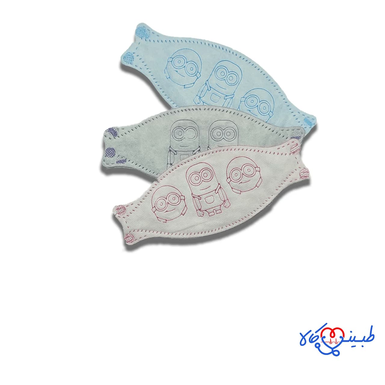 ماسک کودک سه بعدی با طرحهای کودکانه — تصویر ۵