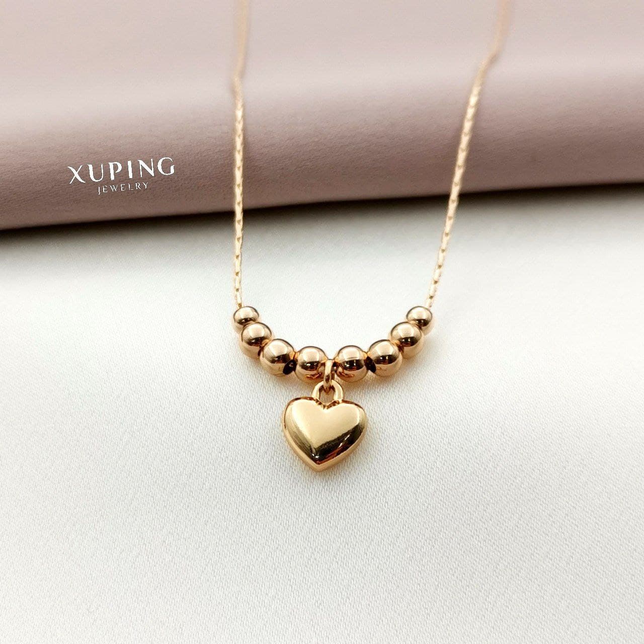 گردنبند زنانه ژوپینگ مدل قلبی کد B1102
