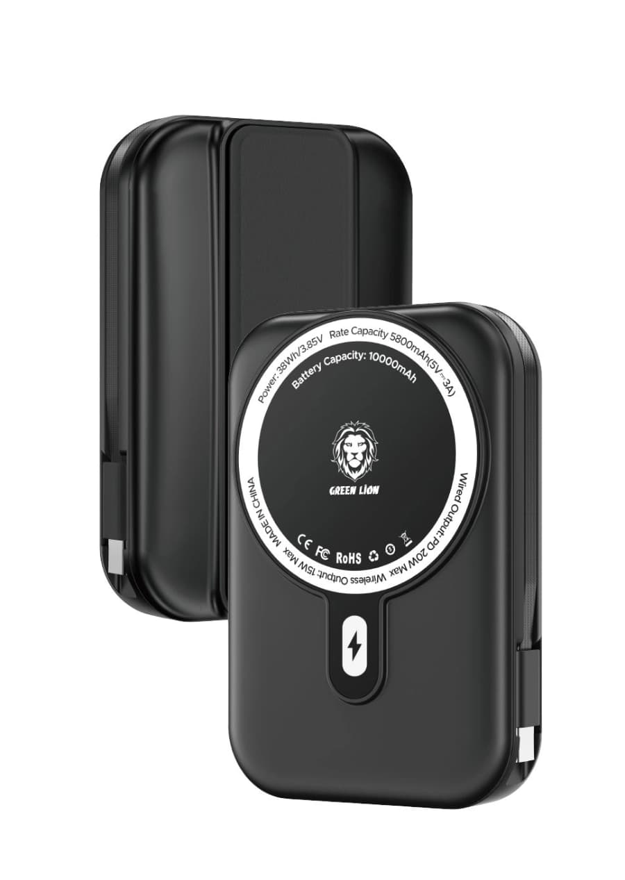 پاوربانک 10000 موناکو گریپ گرین لاین مدل Monaco Grip 10000mAh — تصویر ۸