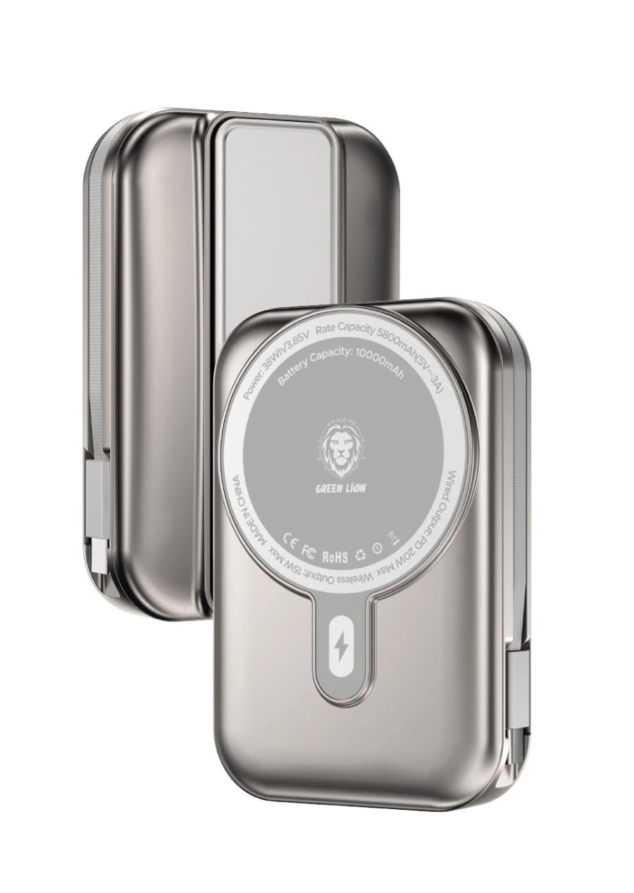 پاوربانک 10000 موناکو گریپ گرین لاین مدل Monaco Grip 10000mAh — تصویر ۴