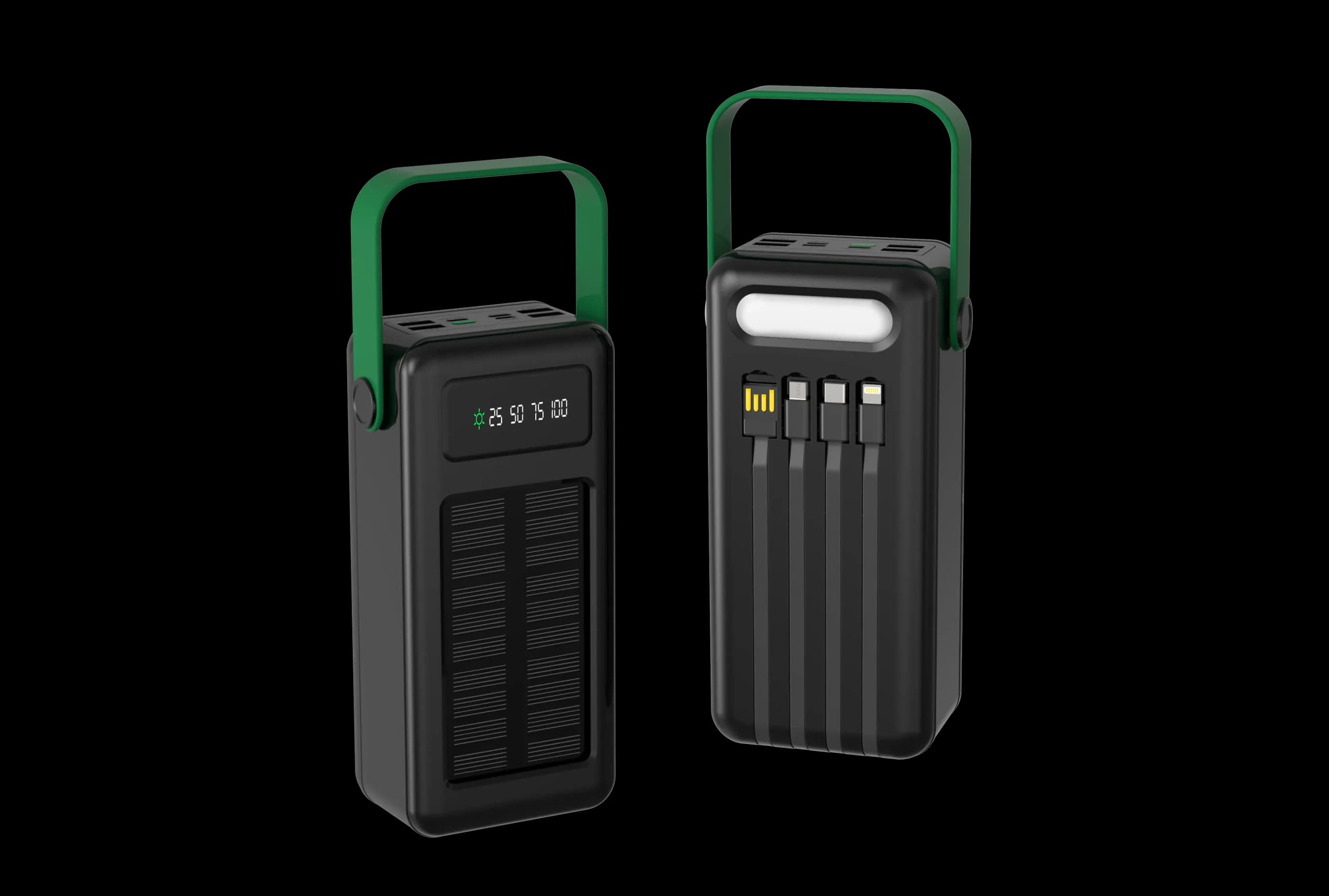 پاوربانک سولار مکس 50 هزار گرین لاین Green Solar Max 50000mAh Power Bank — تصویر ۲