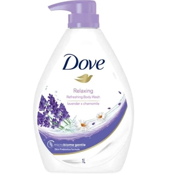 شامپو بدن مرطوب‌کننده اسطوخودوس و بابونه داو Dove Relaxing Lavender حجم 1000 میل — تصویر ۵