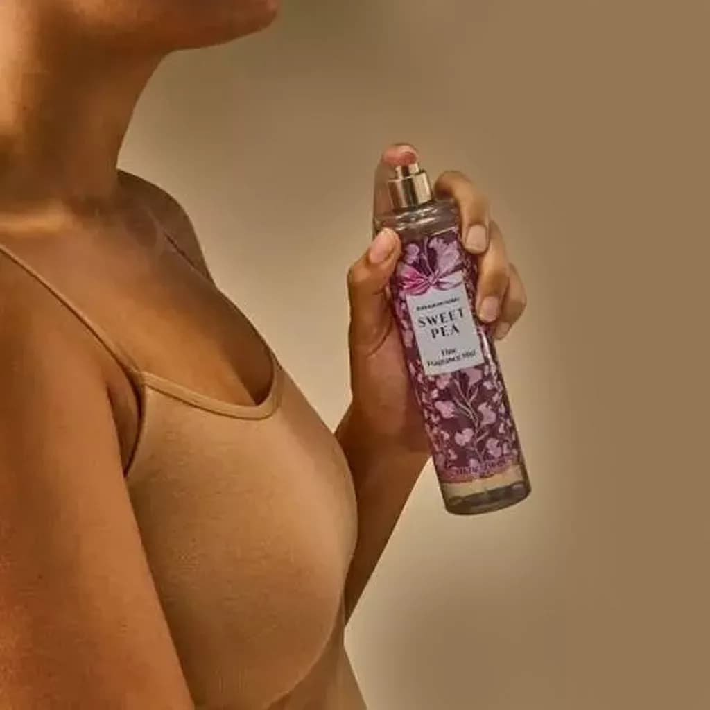 بادی اسپلش بث اند بادی ورکس Bath and Body Works رایحه SWEET PEA حجم 236 میل — تصویر ۴