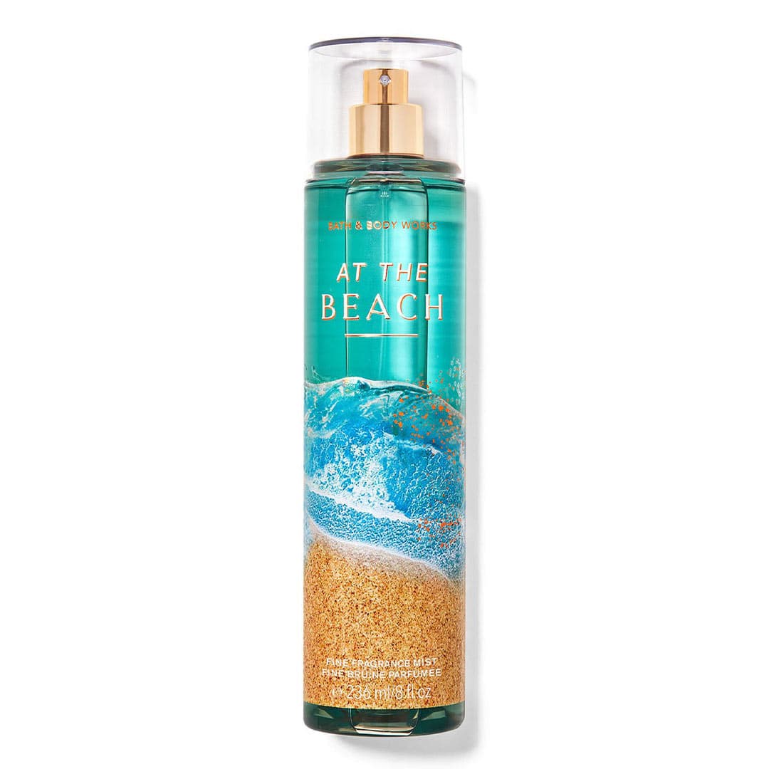 بادی اسپلش بث اند بادی ورکس Bath and Body Works رایحه AT THE BEACH حجم 236 میل — تصویر ۶