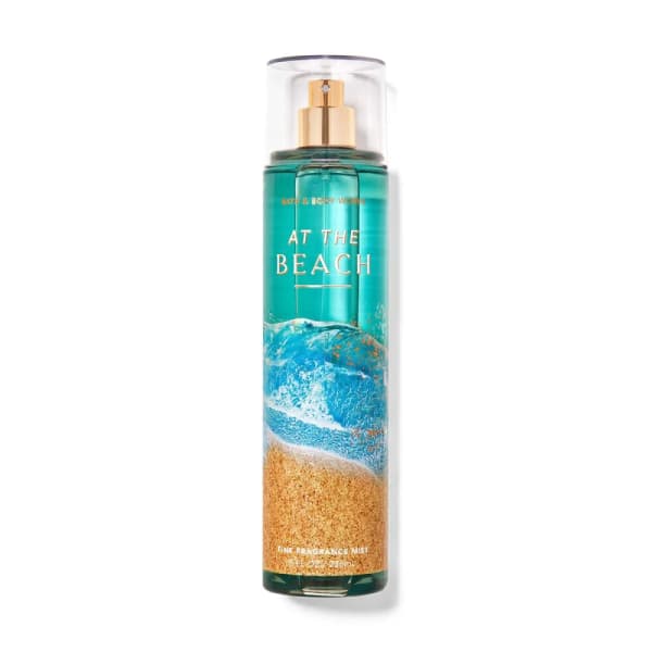 بادی اسپلش بث اند بادی ورکس Bath and Body Works رایحه AT THE BEACH حجم 236 میل — تصویر ۲