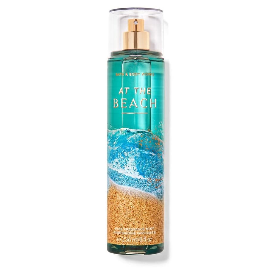 بادی اسپلش بث اند بادی ورکس Bath and Body Works رایحه AT THE BEACH حجم 236 میل