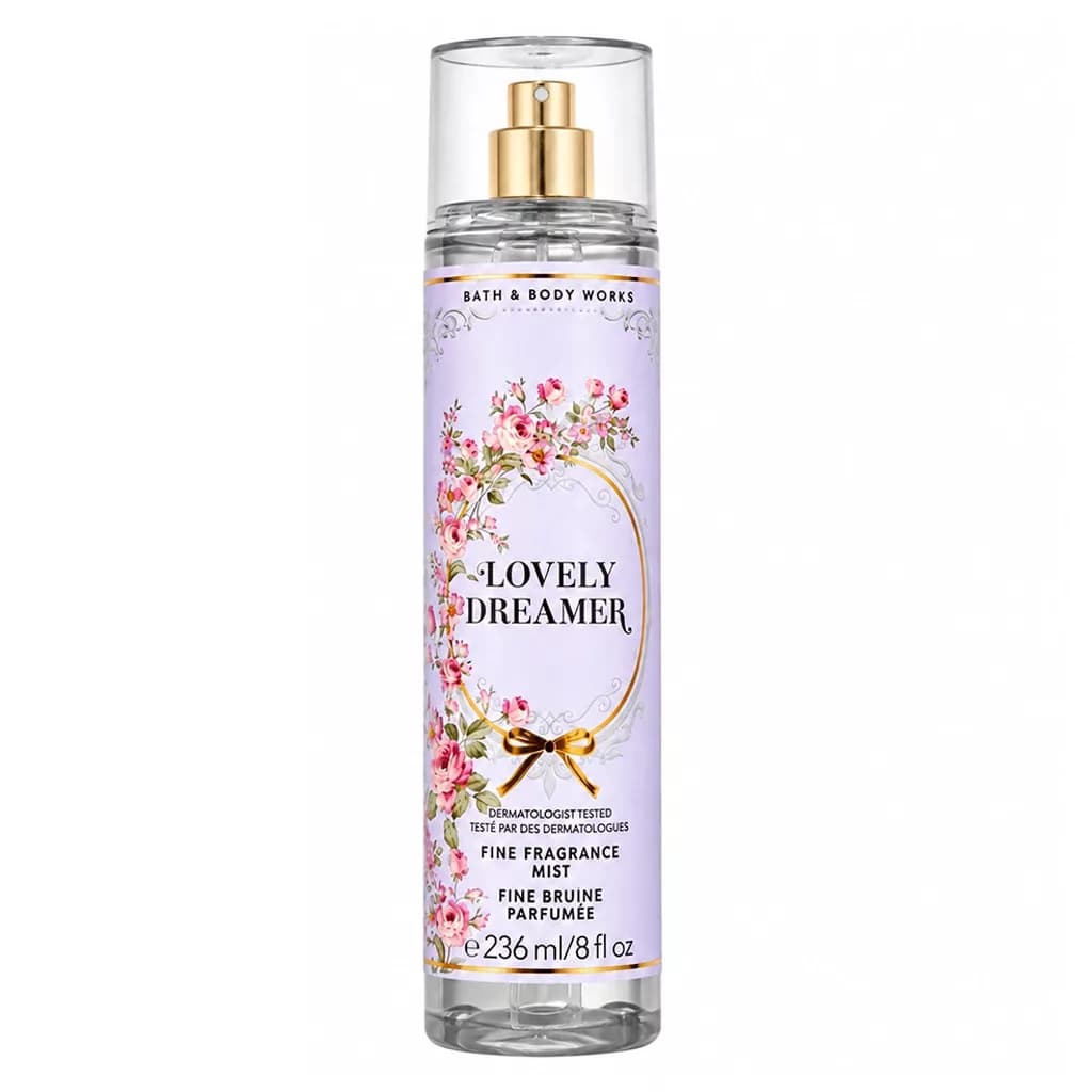 بادی اسپلش بث اند بادی ورکس Bath and Body Works رایحه LOVELY DREAMER حجم 236 میل — تصویر ۳